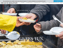 Tablet Screenshot of jetzthelfen.ch